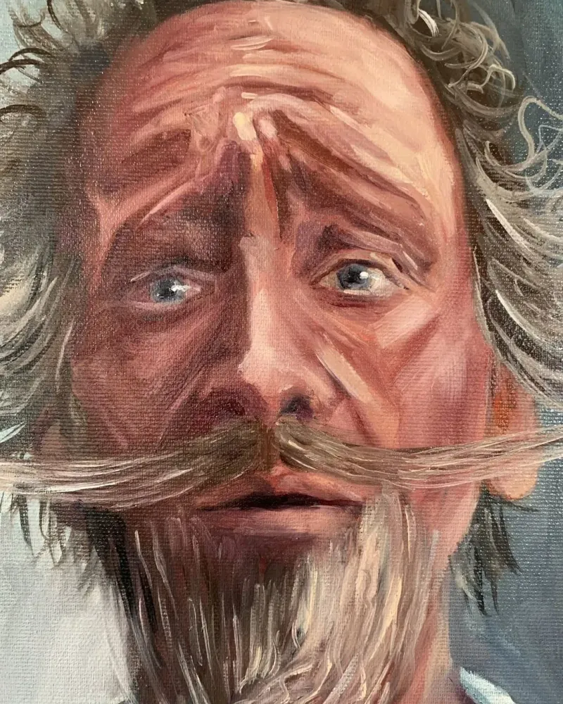 Дон Кихот. Картина маслом 40×50 см — 40×50 см