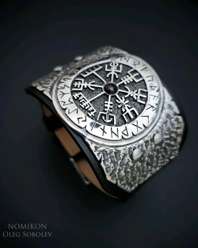 Рунический браслет Vegvisir - (Рунический компас) — Основной