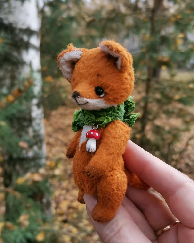 Лисенок с мухоморчиком