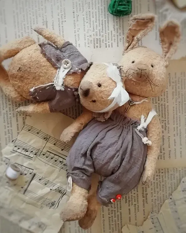 Мишка Тедди Хлоя, бежевый, 16 см