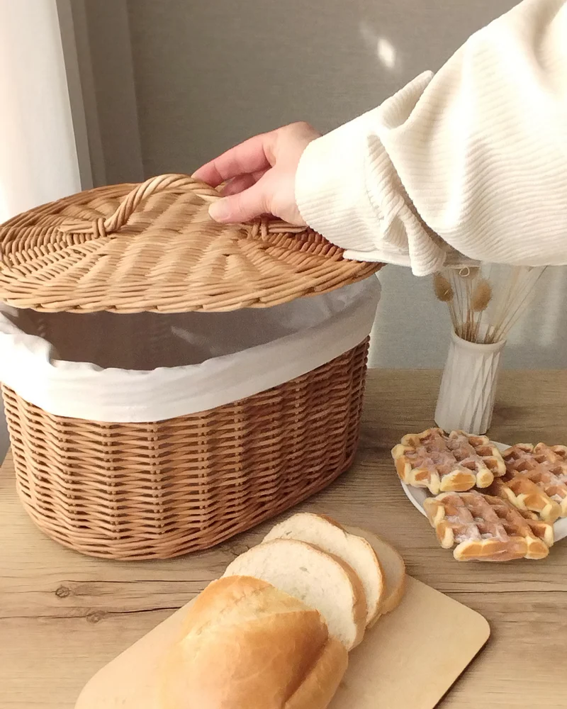 Хлебница плетеная