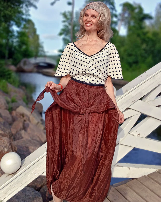 Юбка "Шоколад".