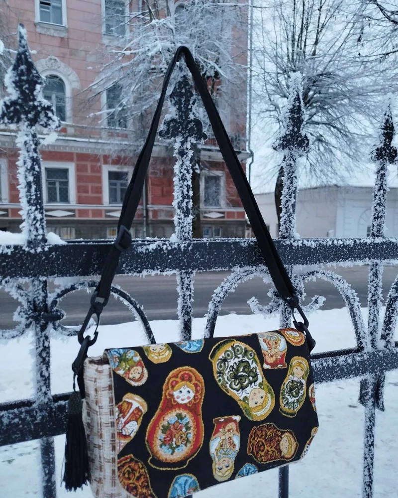 Сумка "Матрёшки" в русском стиле