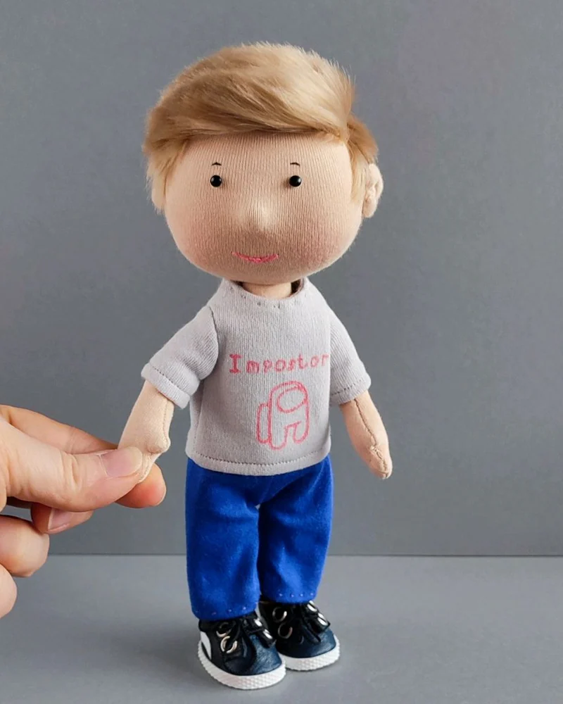 Куклы Семья Кукла по фото Подарок на Новый год Куклы ручной работы — Основной