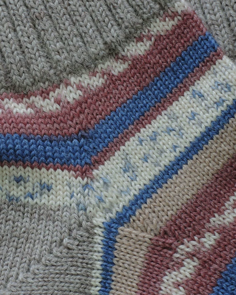 Вязаные носки «Джинс»
