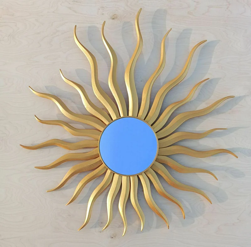 Зеркало-солнце Soleil 114×125 см