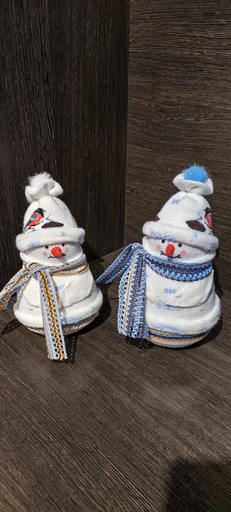Снеговики.