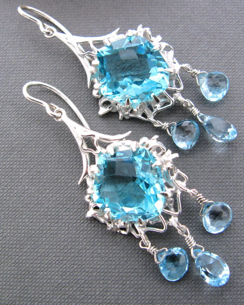 Серьги "Winter ice"