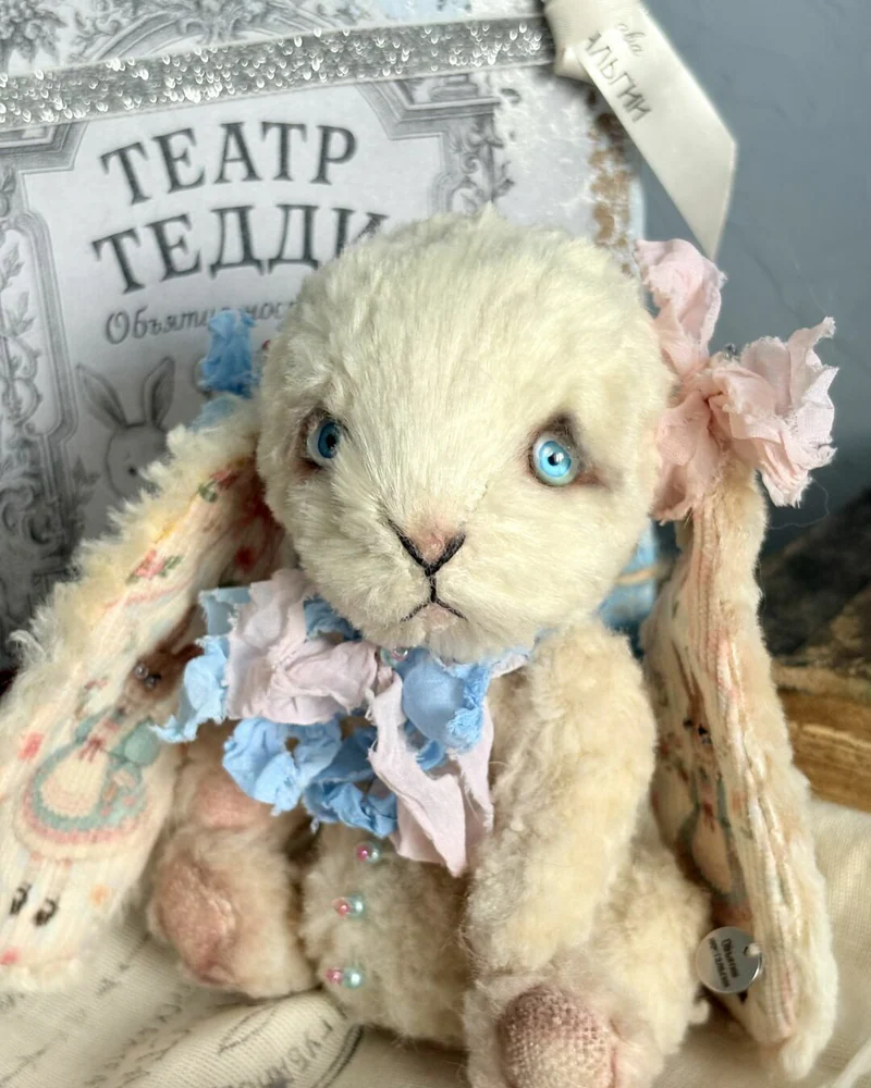Зайка Тедди Неженка, 18 см — Основной