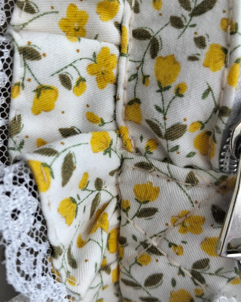 Косметичка из ткани Вареник — Вареник с лягушкой