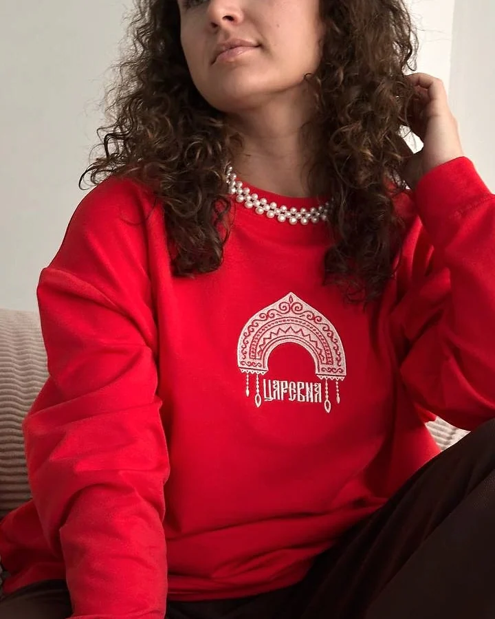 Колье из натурального жемчуга
