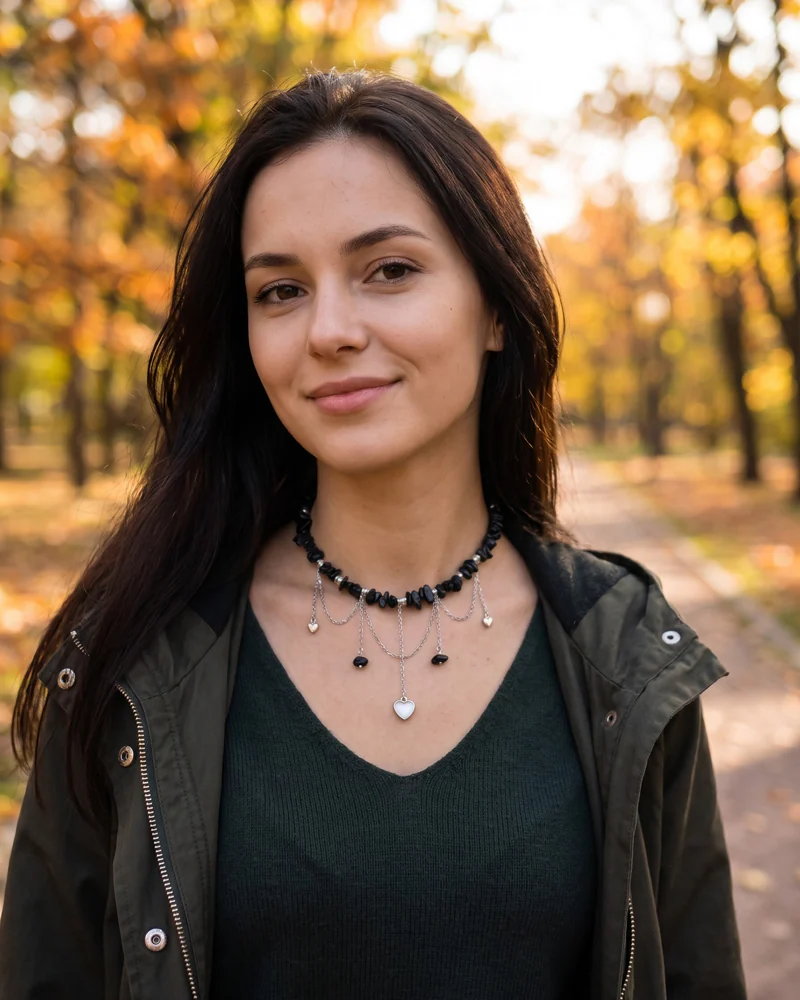 Чокер из авантюрина "ночь Каира" — Чокер из авантюрина