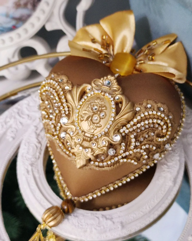 Ёлочная игрушка "Сердце"