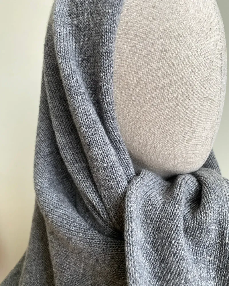 Косынка из кашемира — Серый