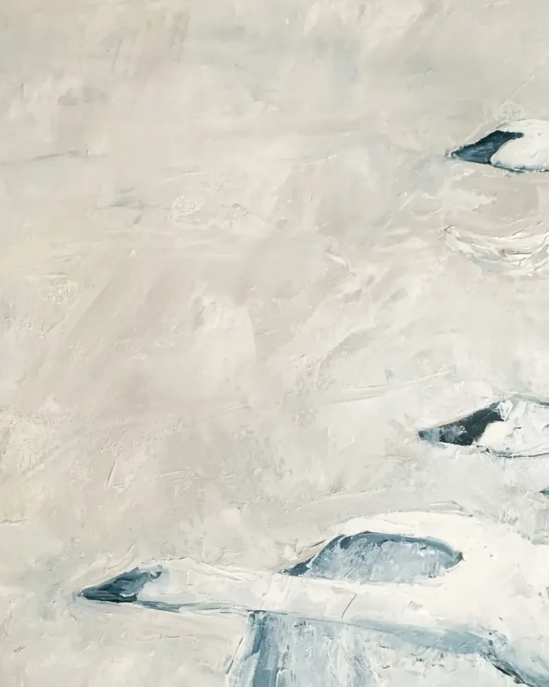 Лебеди. Картина маслом 60×70 см — 60×70 см