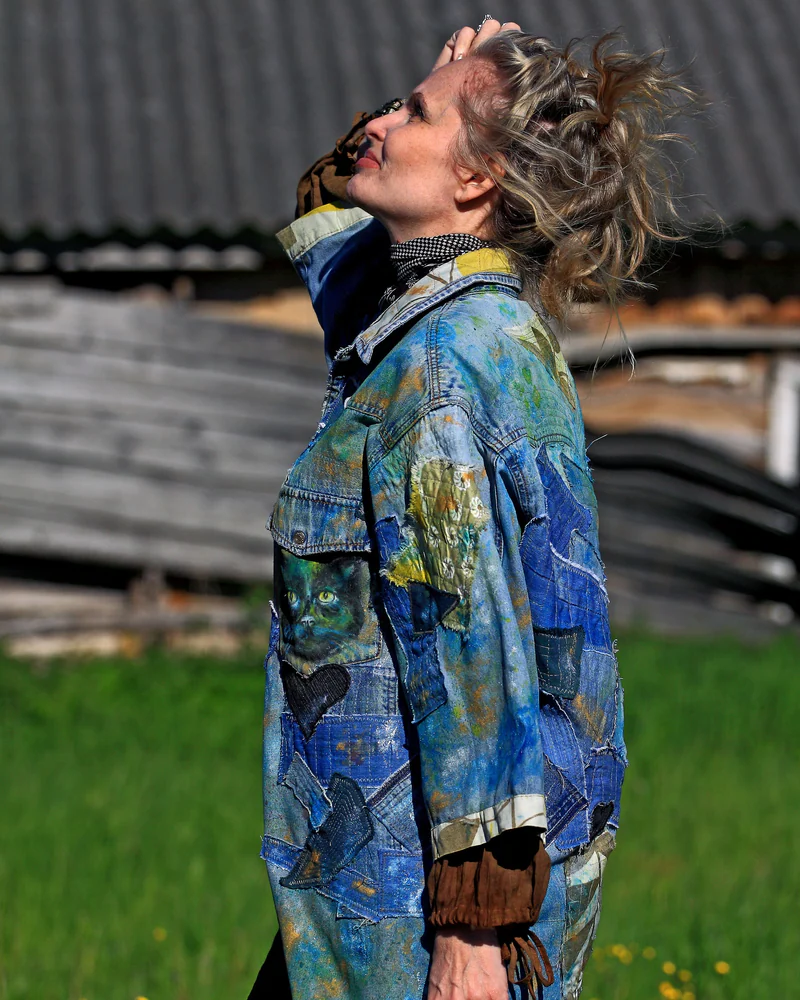 Рубашка "Черный кот".