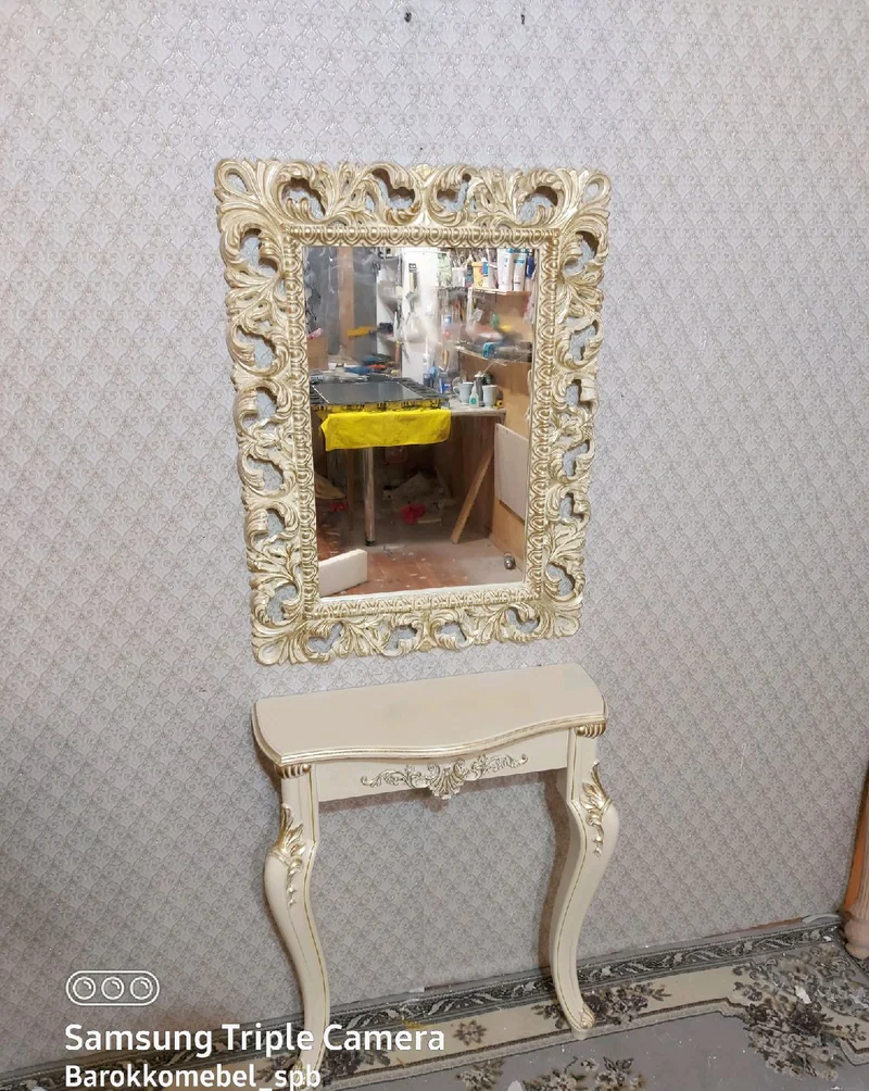 Консольный столик 60 см (белый) — Основной