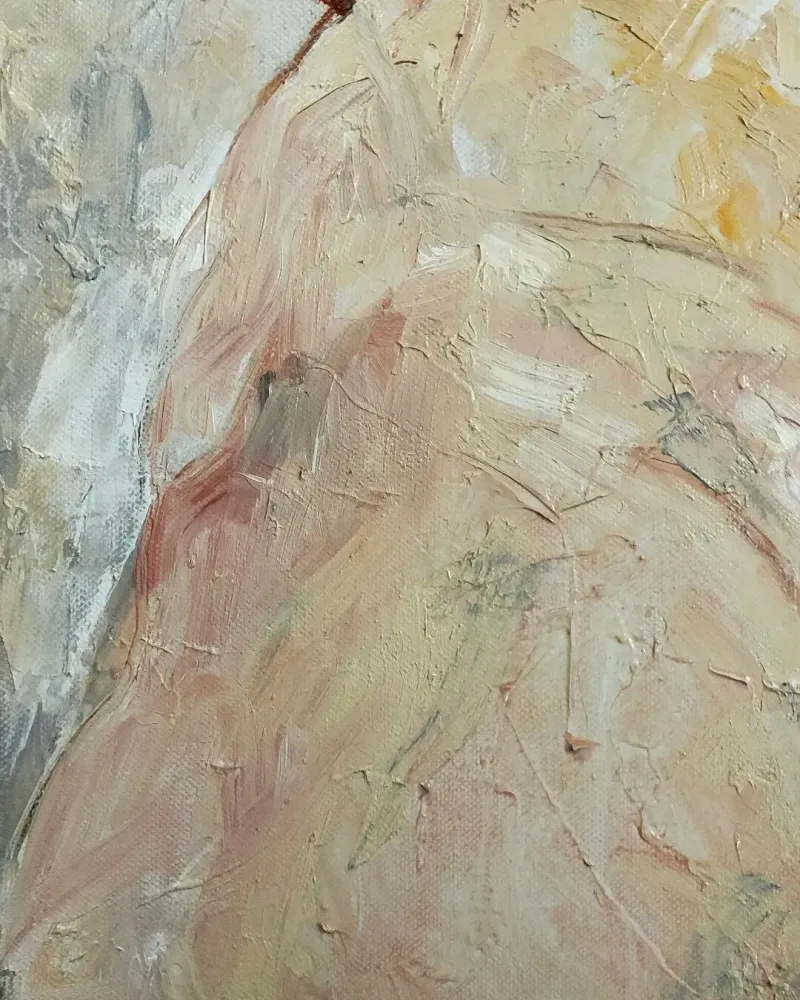 Девушка. Картина маслом 40×50 см — 40×50 см
