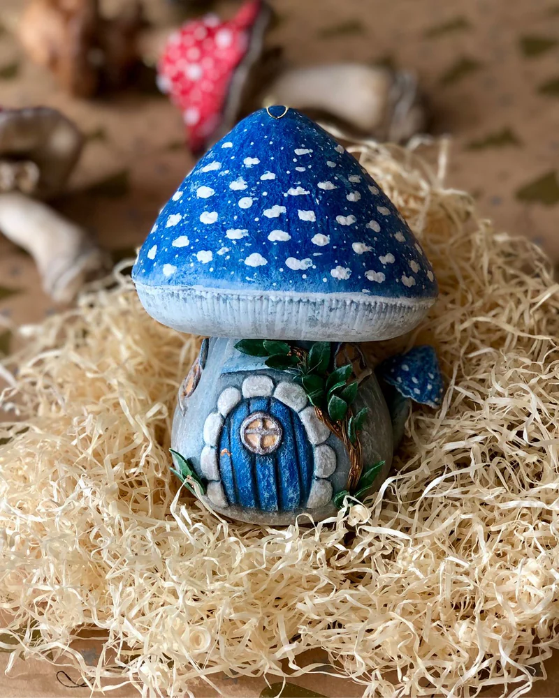 Елочная игрушка «Домик»