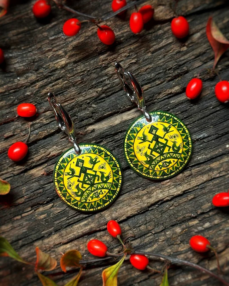 Серьги Макошь