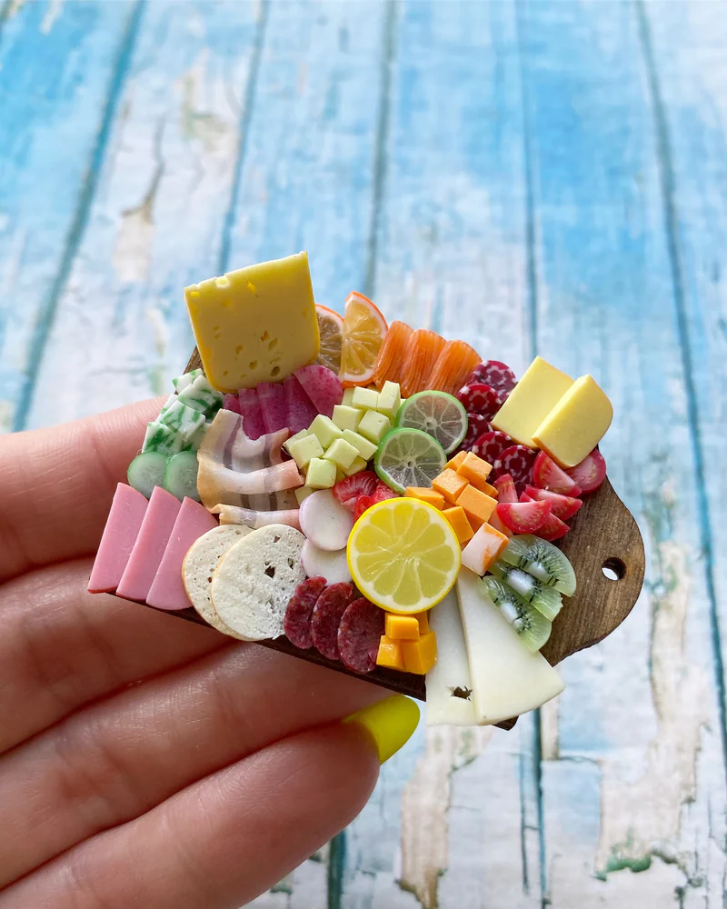 Кукольная Миниатюра «Доска Сырная 🧀»