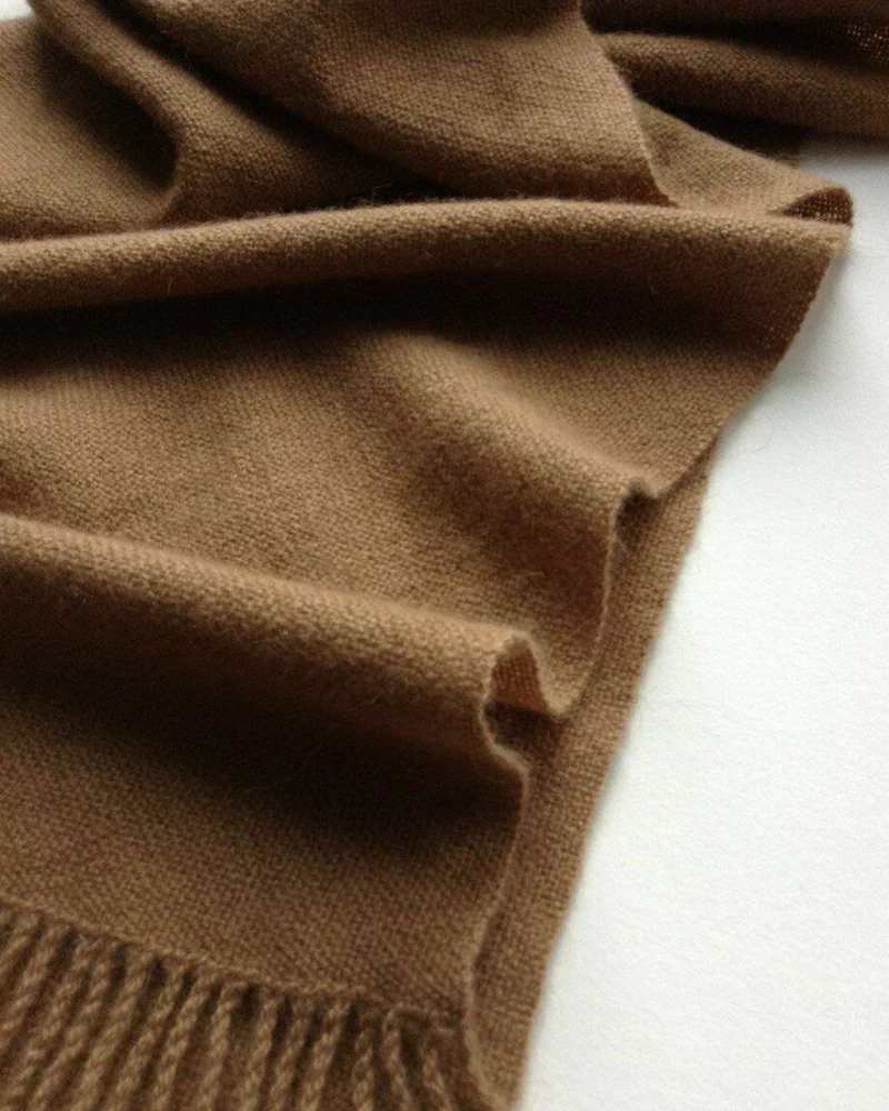Шарф CAMEL из верблюжьей шерсти — 41×196 см