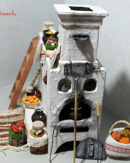 Русская печь, Кукольная минатюра