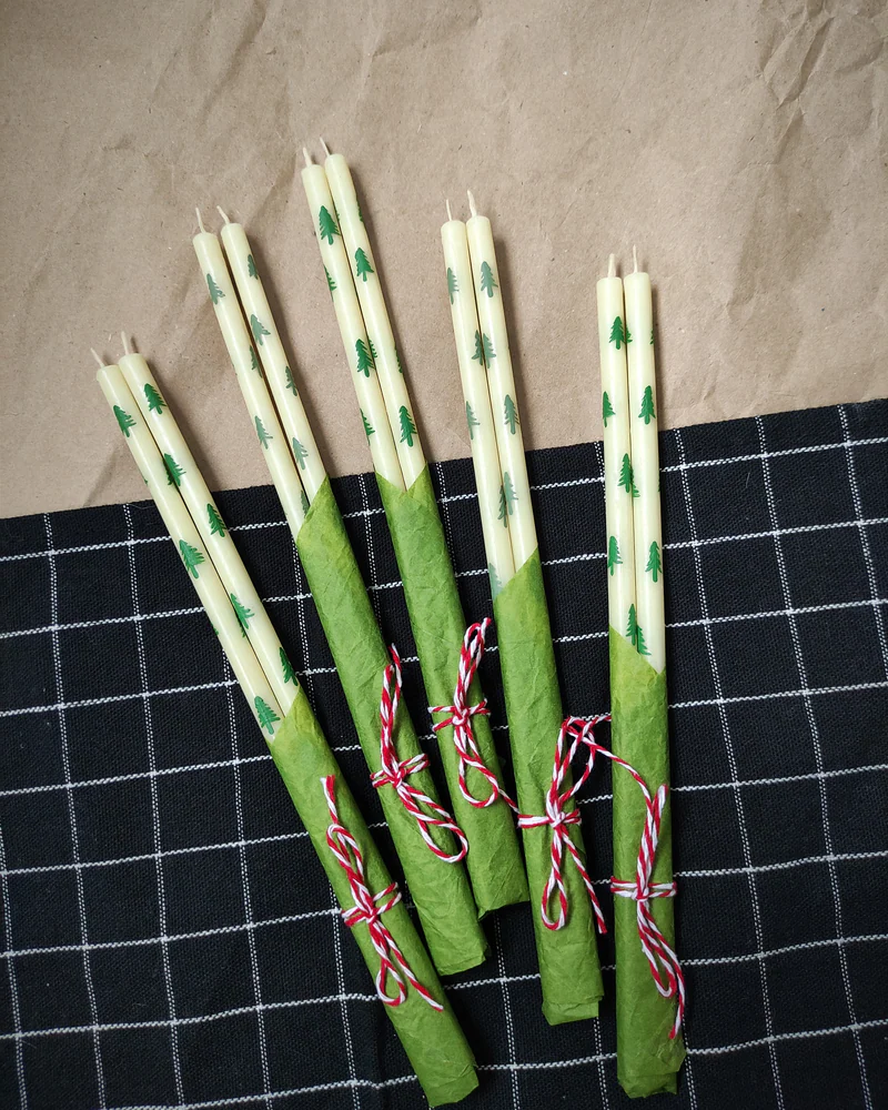 Свечи тонкие (церковные) Ёлочки