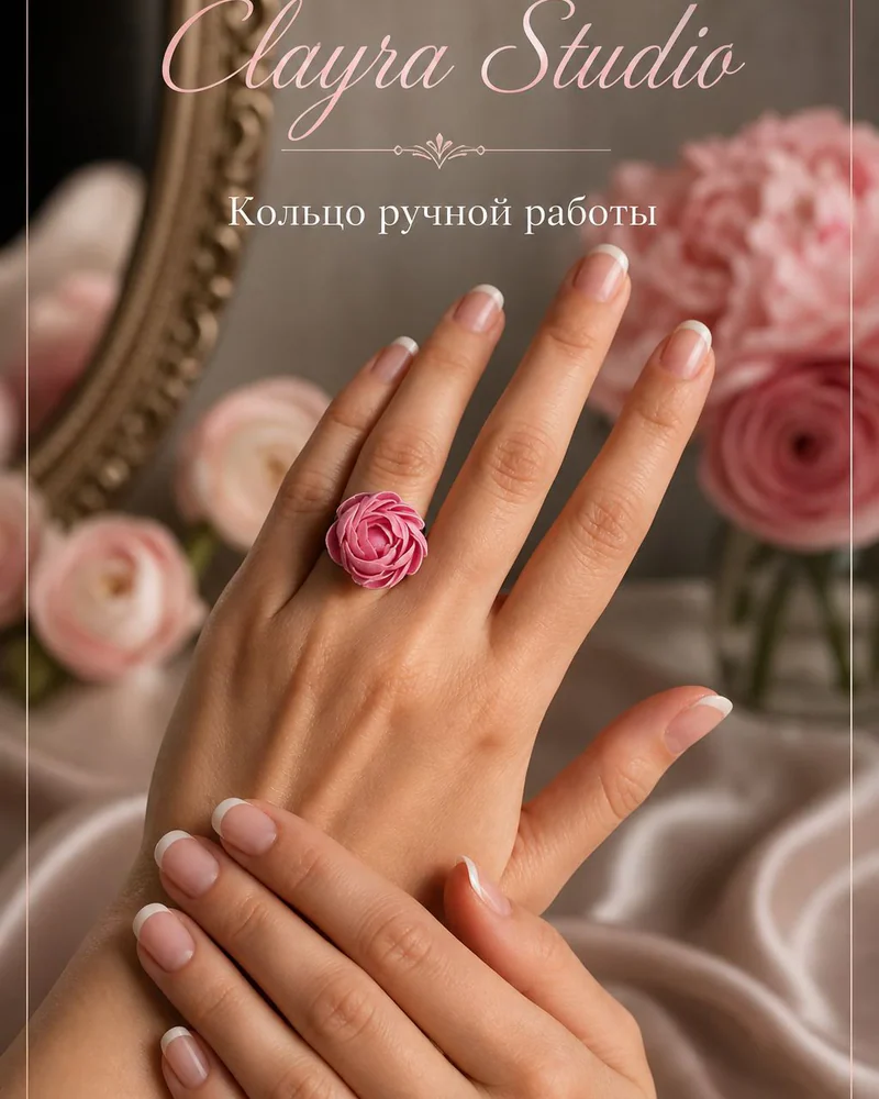Подвеска Цветок — Кольцо Цветок