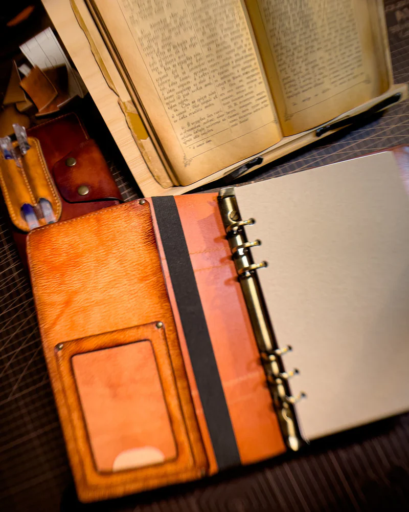 Ежедневник на кольцах Manuscript Vintage