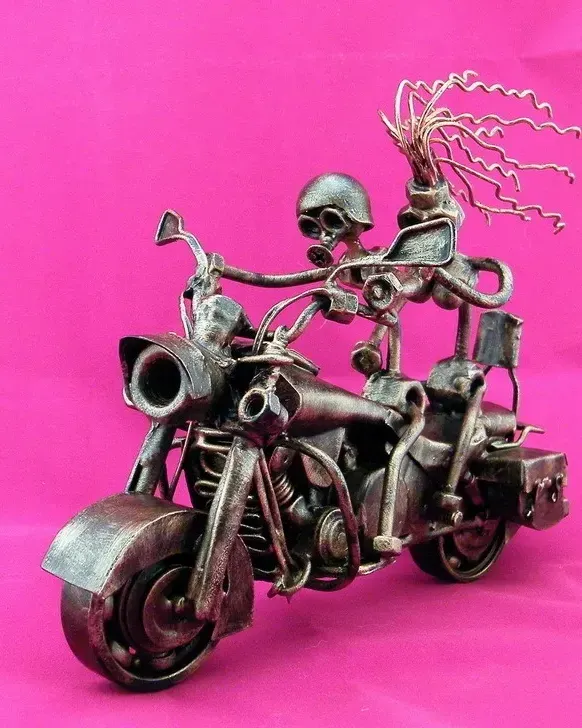 Влюбленные на байке Honda VTX 1800 — Основной