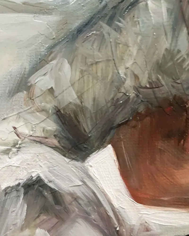 Наездница. Картина маслом 50×60 см — 50×60 см