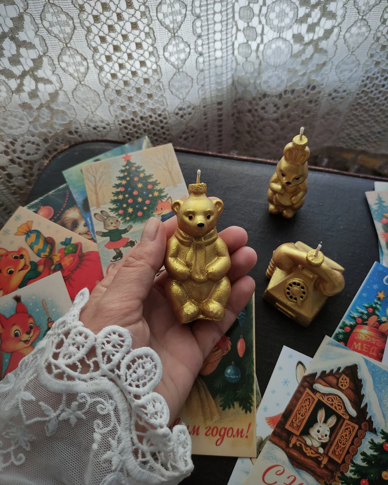 Набор свечей "Ёлочные игрушки"