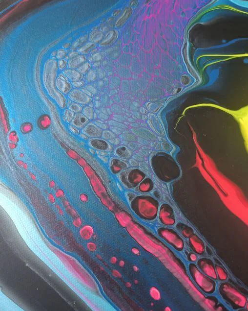 Картина жидким акрилом (fluid art) 40х60 см