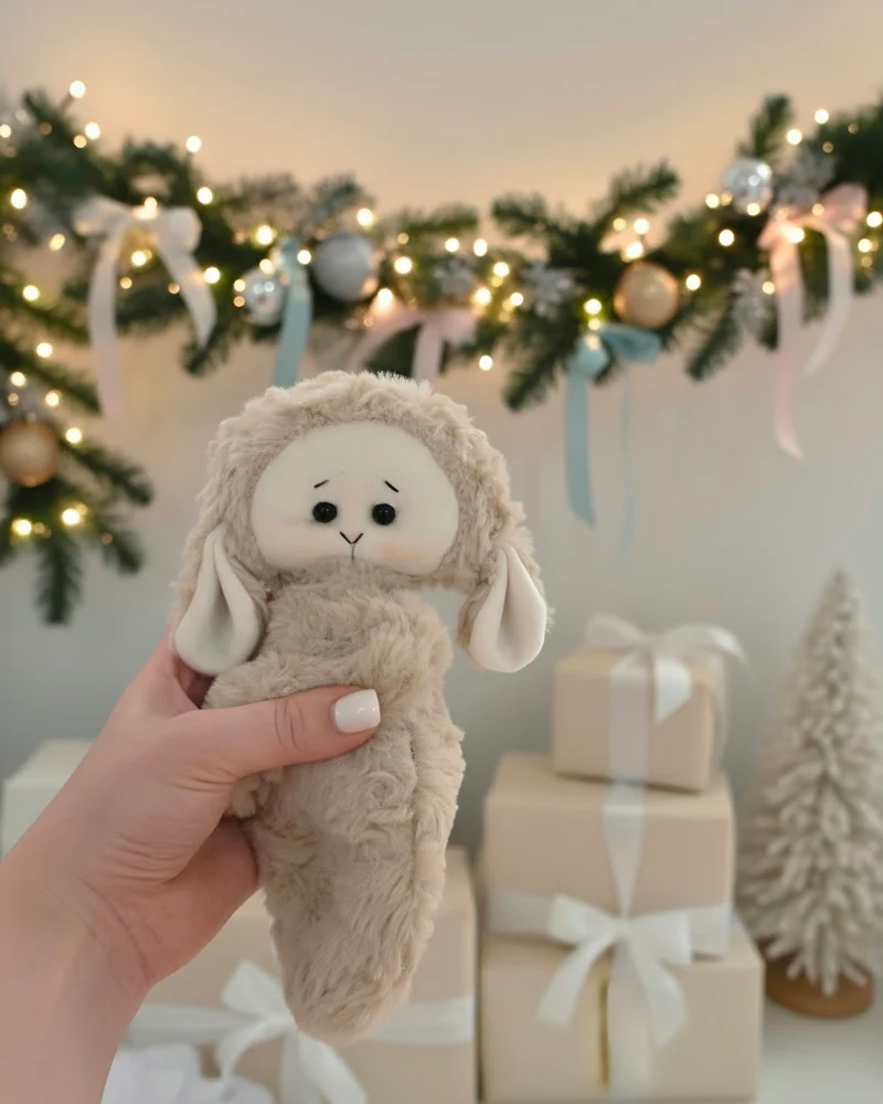 Тактильная игрушка овечка, коза — Овечка
