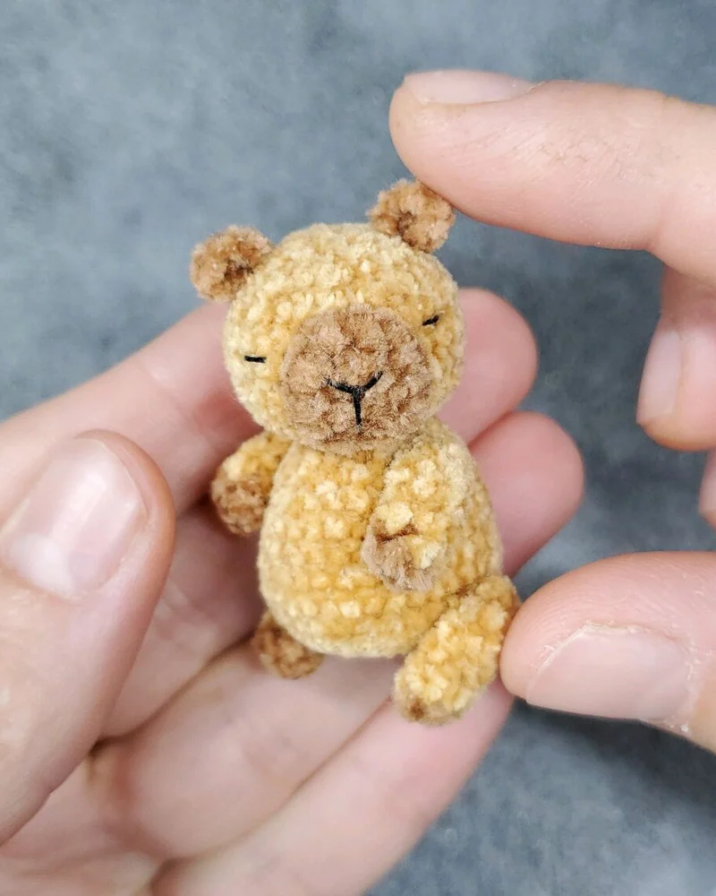 Миниатюрная игрушка из микровелюра, около 6 см — Базовое исполнение