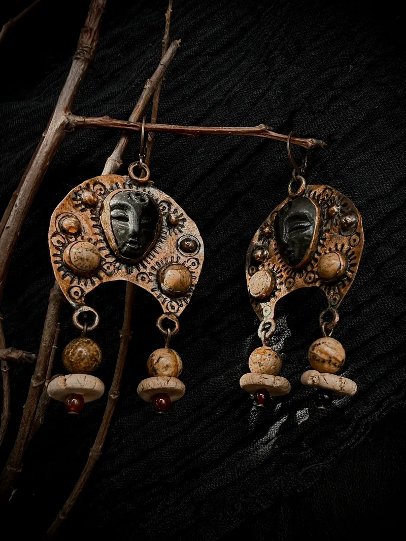 Серьги «Птицы-сестрицы»