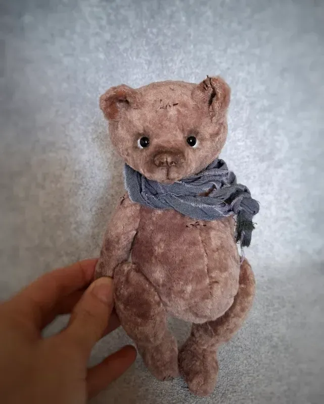 Мишка Тедди Чип, коричневый, 20 см