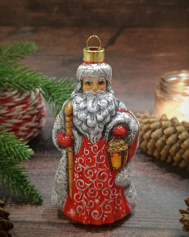 Ёлочная игрушка "Дед Мороз"