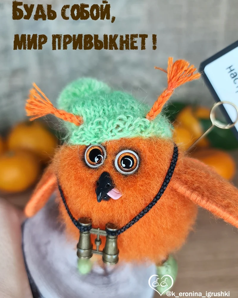 Сова Мандаринка