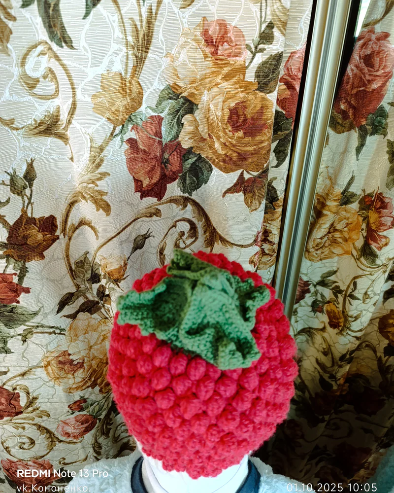 Шапка ягодка 🍓 - 1