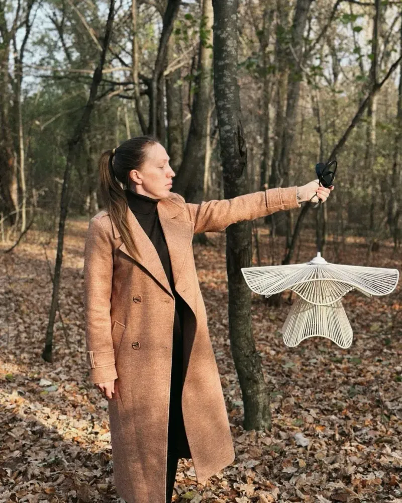 Абажур макраме — Макраме, полиэфирный шнур