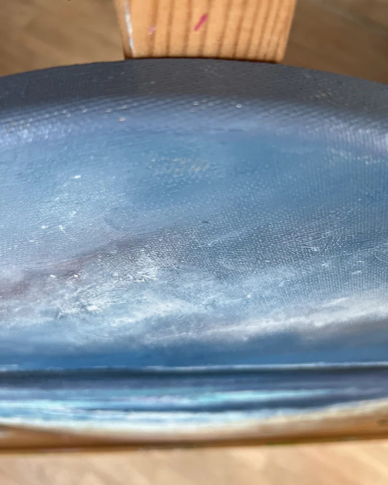 Круглая картина «Волнение» — Основной