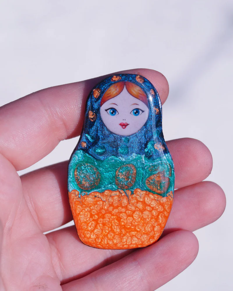 Брошка "Матрешка"