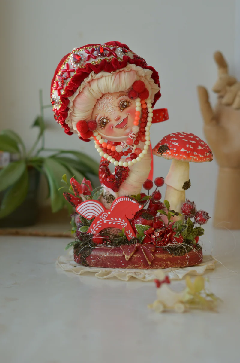 Кукла «Русский мухомор»