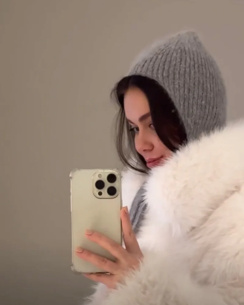 Шапец с завязками «Глафира»