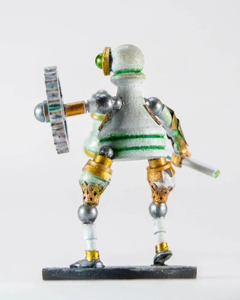 Авторская фигурка БП-01 «Пешка», белая — БП-01