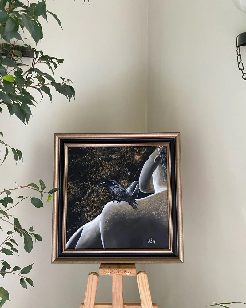 Картина маслом «Аварэ» 50×50 см, символизм — Оригинал