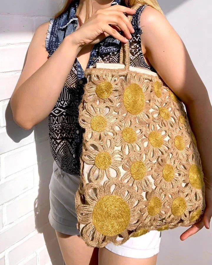 Сумка из джута Daisy
