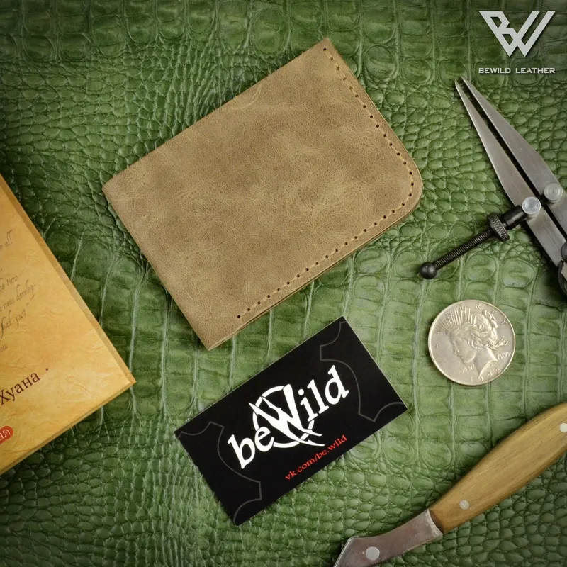 Кошелёк из натуральной кожи